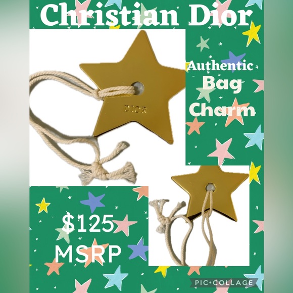 Dior Accessories - Authentic Christian Dior Bag Charm! Gorgeous!